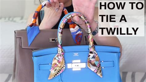 how to tie twilly on hermes kelly|hermes twilly.